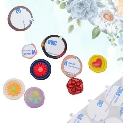 Hot Sale Customized Logo Self Adhesive Wax Seals Stamp Stickers 3D Sealing Wax Sticker with Self-adhesive