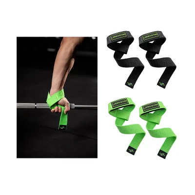 LS0725 Wrist Straps Cotton Material Lifting Straps High Quality Soft Material High Strength Custom Logo Weightlifting Belt Strap