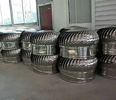 Industrial Machinery Unpowered Wind Turbine Whirlybird Roof Vent Turbinas De Aire Stainless Steel Air Extractor Fan Ventilation
