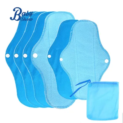 Factory Wholesale Reusable Menstrual Anion Sanitary Napkins Pads Cloth Menstrual Pad for Female