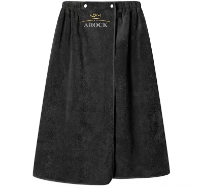 Black Soft Coral Velvet Bath Wrap Ladies Tube Top Bath Towel Flannel Bath Skirt for Women Bathroom