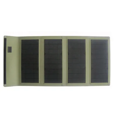 Foldable Camping Solar Panel, Solar Blanket, Solar Mat for Camping RV Vans