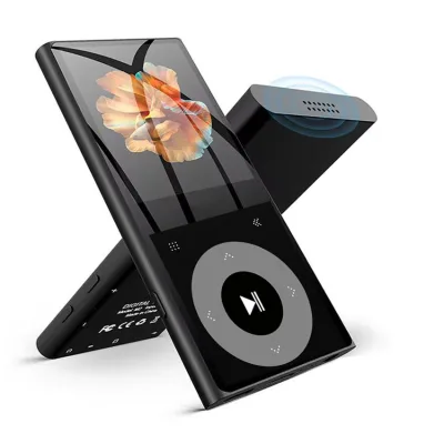 Wireless HIFI BT Portable MP3 Music Player with Display Screen and Touch Buttons Supports FLAC and WAV Audio Format