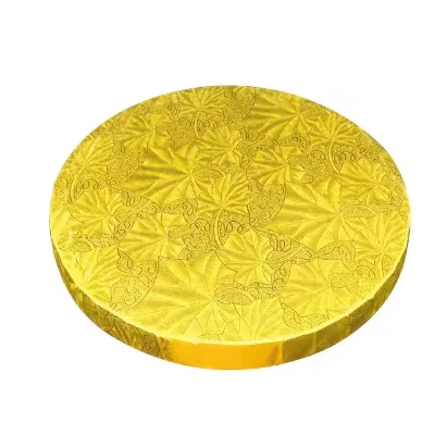 8inch Patterned Gold/silver/white Foil Wrapped Edges Sturdy 8 Inches Round Cake Drums  Cake Board Based Pad for Decoration