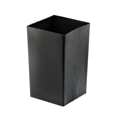 Plant Pot Built-in Stacking to Ribs Inhibit Root Swirling Cross Bottom Square Nursery Pot for Greenhouse and Nursery