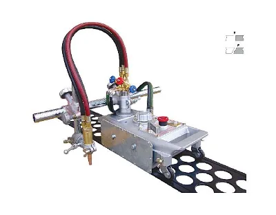 Portable Semi-Automatic Oxygen Gas Cutting Machine for Straight & Bevel Cutting