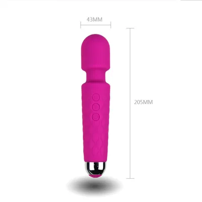 USB Charge Wireless Mini Handheld Pussy Vibrator Wand Personal Electric Body Massage Product
