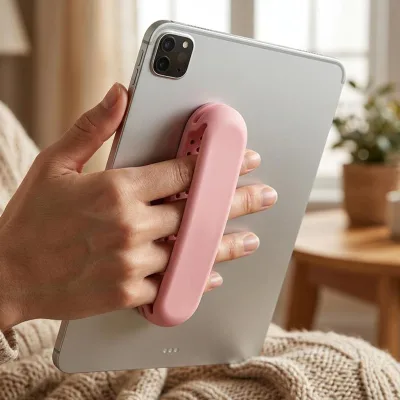 Universal Tablet Back Grip Silicone Hand Strap Stand Supplier