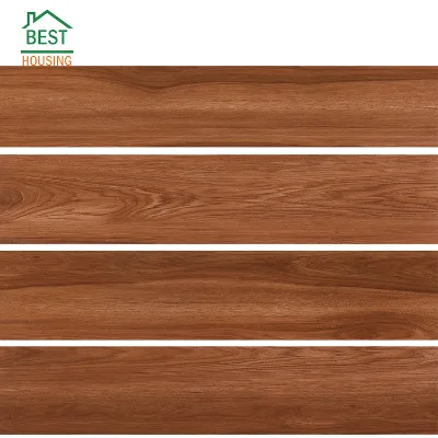 China Popular Natura Glazed Wood Look Ceramic Floor Tile 200*1000