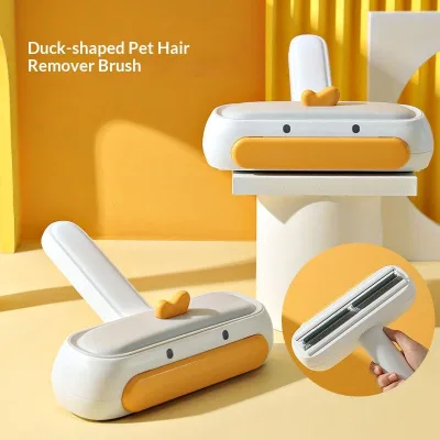 Two Way Pet Hair Removal Brush Sticky Lint Remover Cleaning Grooming Tool Wholesale Supply for Pet Cats and Dogs