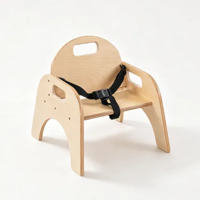 Cute Modern Kids Bentwood Chair Wooden Stool for Kindergarten School Outdoor Use Customized Color Living Room Bedroom