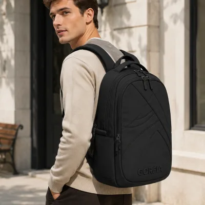 2026 New Factory Wholesale Custom Unisex Urban Laptop Backpack Fashion Simple Backpack Shopping Bags With Logos