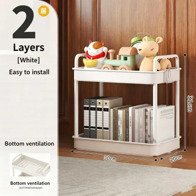 Multi-specification Mobile Small Trolley Storage Rack