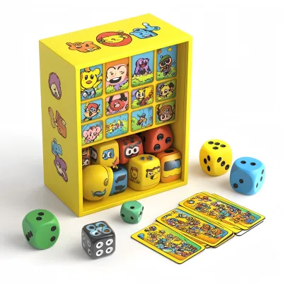 Custom Mystery Box Style Version New Design Patterned Board Game Pieces