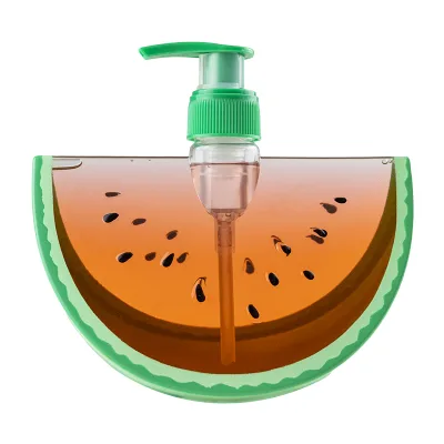Liquid Hand Wash Soap New Arrival Hand Soap Fruit Bubble Bath Kiwi Lemon Watermelon Shower Gel Bottles