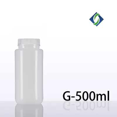 500ml Wide Mouth PP Laboratory Packaging Plastic Bottle for Reagents