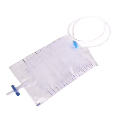2000ml Urinary Drainage Bag with Safety-Flow Outlet