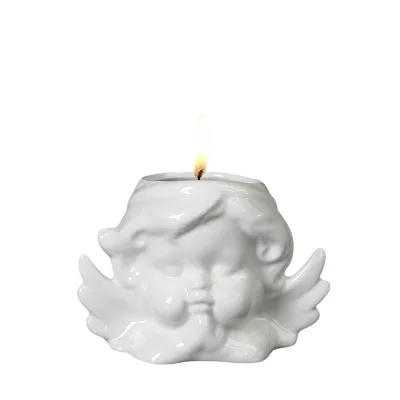 HY7 Candle Holder, Photo Prop, Home Decor Ceramic Candle Holder