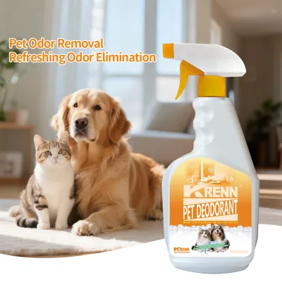Natural Plant Formula Dog Cat Deodorizing Spray Pet Odor Eliminator Freshener Spray Pet Deodorant Spray