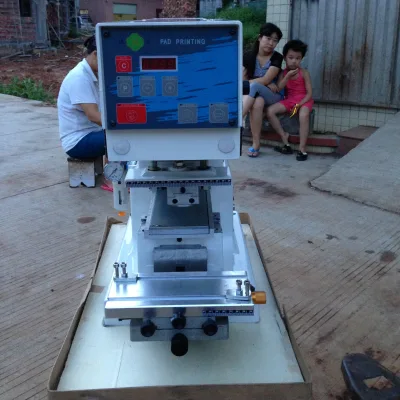 Automatic Ink Cup Pad Printing Machine for Golf Ball Cup Pen Pad Printer Toys 1 Color Computer Keyboard Mouse