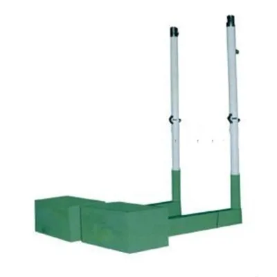 High Quality Volleyball Post/Systems/Stand for Competition Movable Cast Iron Badminton Column