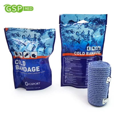 Ready to Ship 10cm*3.2m Cooling Bandage for Sports First Aid Use Cold Bandage