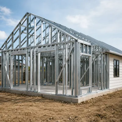 Prefabricated Galvanized Light Gauge Steel Frame for Modular Buildings