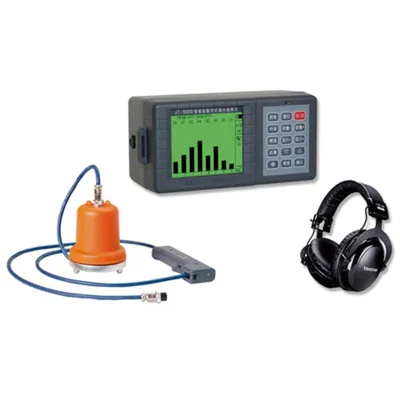 Digital Water Leak Detector 7-Inch LCD Touchscreen Filtering Analysis for Hard and Soft Ground Conditions
