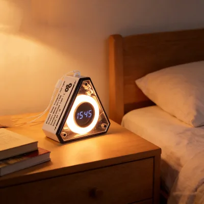 Night Light Bedside Lamp Portable Warm White Motion Sensor Hotel Foldable Compact CE RoHS OEM Rechargeable Flexible Dimmable