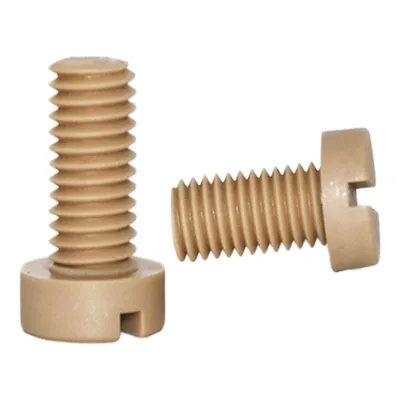 PEEK Plastic Screws With Hex Socket Head