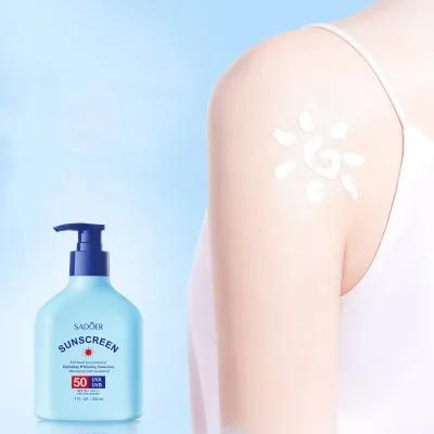 New Sunscreen Cream Spf 50 High Quality Sunscreen Moisturizing Tint Body UV Resistant Sunblock Sunscreen