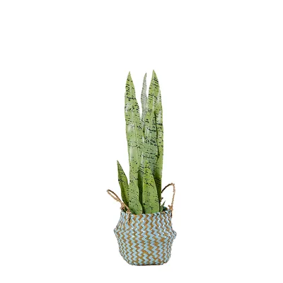 High-quality Woven Seagrass Basket Plant Pot Handmade Woven Rattan Seagrass Basket