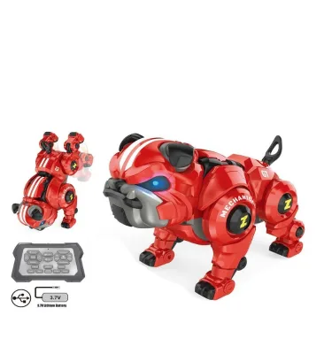 Hot Selling RC Smart Pet Robot Toy Stunt Dog Programming Machine for Kids