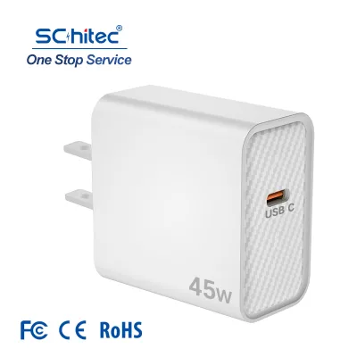 Factory Fast Charging 65w Gan Charger Dual Usb a 18W Type C 65W GAN Mobile Pone Charger