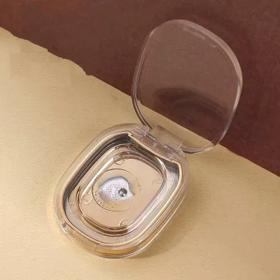 Single Color Eyeshadow Palette, Empty Packaging, Oval Eyeshadow Palette