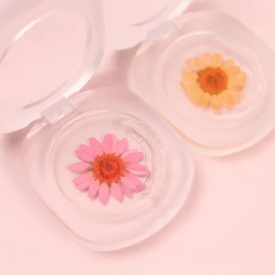 Custom logo Long Lasting Transparent Dry Flower Single Jelly Blush Tint Gel PH Magic Color Changing Flower Blush Cheek Tint