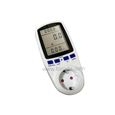 Digital Wattmeter AC 220V 110V Power Meter Electricity Consumption Measuring Socket Analyzer Wattage Energy Meters EU Plug
