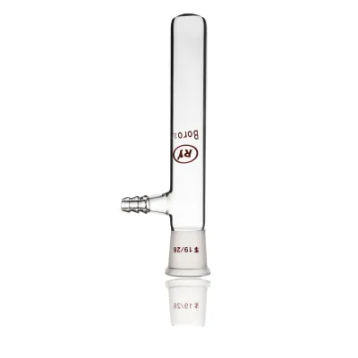 Borosilicate Glass Test Tube With Hose Connection Ground Joint 24/29 14/23 /19/26