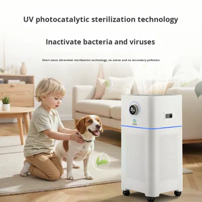 Air Purifier New House Formaldehyde PM2.5 Antibacterial Sterilization Humidification Intelligent Silent Remote APP Control Made