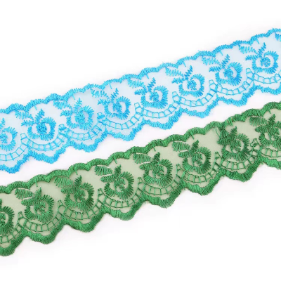 Classic Fashion Organza Lace Bridal Lace Trimming Border