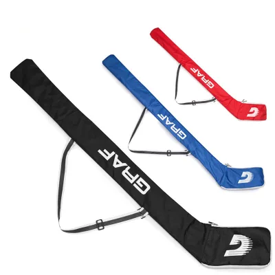 Custom Portable Large Capacity Adults Senior Youth Sports Indoor Outdoor Field Ice Hockey Sticks Bag Cricket Racket Bag