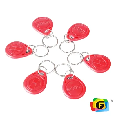 Top Selling 125kHz Waterproof ABS RFID Keyfob Keychain Contactless Access Control Card for Door Lock Hotel Building Entry