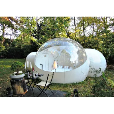 Outdoor Transparent Inflatable clear Camping Bubble Tent