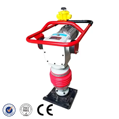 China Factory Price High Quality Easy Operation Gasoline 3Kw Motor High Efficiency Tamp Rammer Jumping Jack Compactor Pneumatic