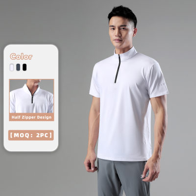 Oversize Men Polyester Sports T-Shirts for Running Outdoor Athletic T-Shirts