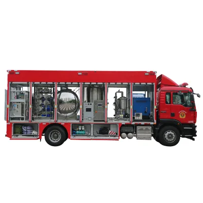 DIMA Rapid Deployment Mobile On-Site Water Purification Truck Emergency Water Treatment Truck