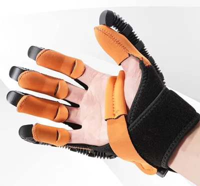 Upgrade Rehabilitation Robot Hand Stroke Hemiplegia Exercise Equipment Finger Rehabilitation Exercise Mittens