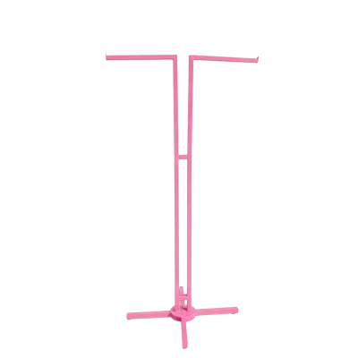 Thickened Metal Double Pole Lifting Hanger Commercial Clothing Store Clothing Display Rack Clothing Display Rack
