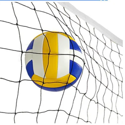 High-Visibility Fluorescent Volleyball Boundary Net with Reflective Strips for Night Games for Schools