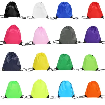 Drawstring Bag Adjustable logo Fitness Swimming Bag Large Capacity Drawstring Backpack Marathon Basketball Bag